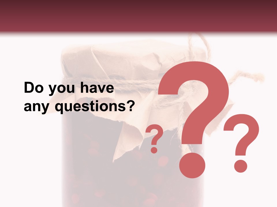 Gelatin Nutrition Jelly PowerPoint Template