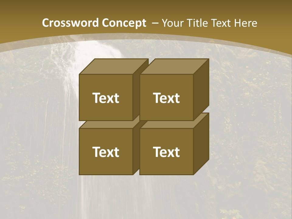 Landscape Scenic Lush PowerPoint Template