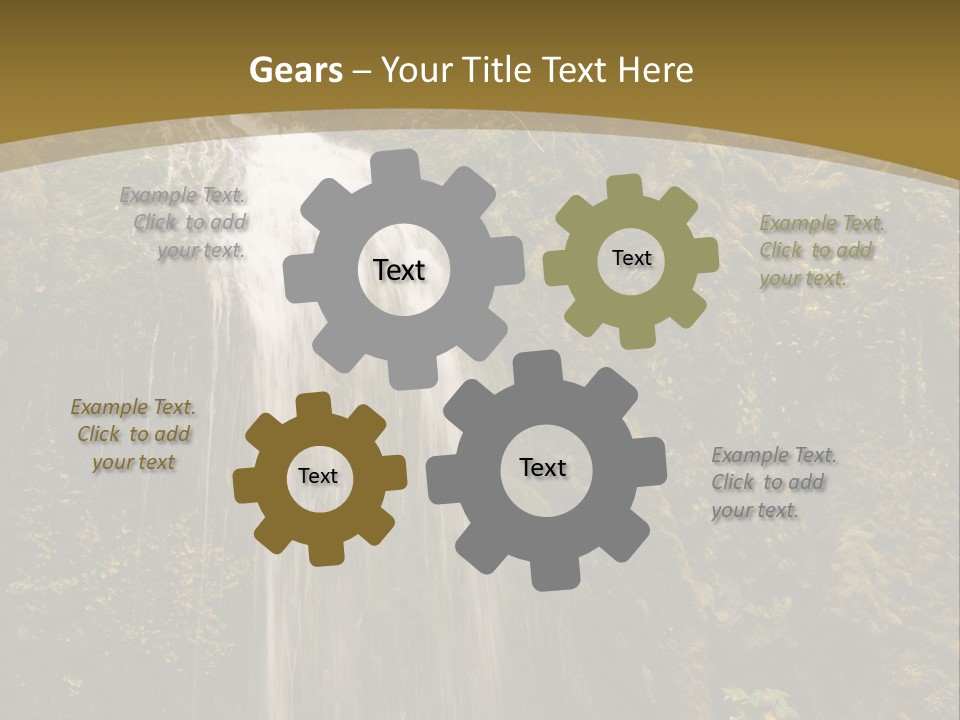 Landscape Scenic Lush PowerPoint Template