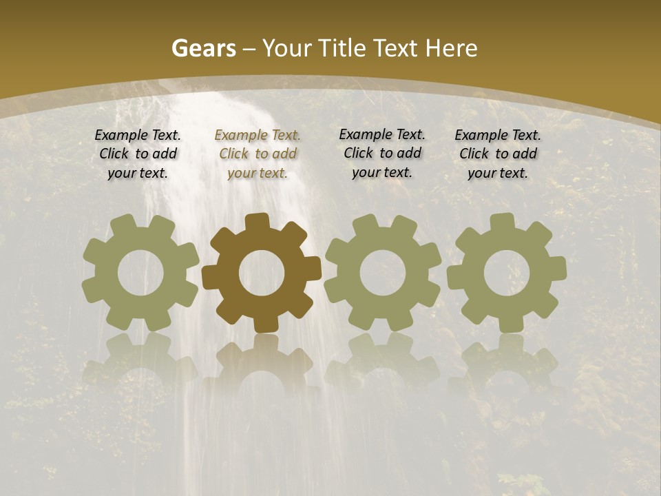 Landscape Scenic Lush PowerPoint Template