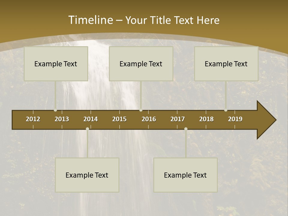 Landscape Scenic Lush PowerPoint Template