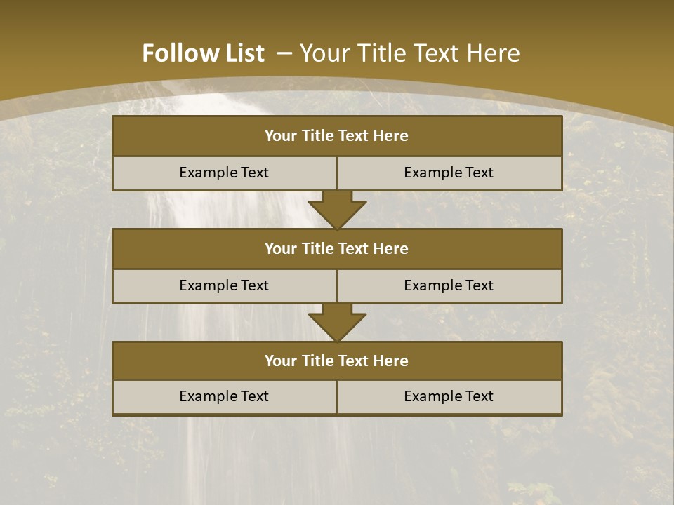 Landscape Scenic Lush PowerPoint Template