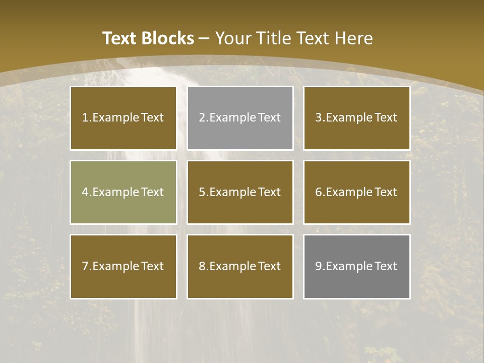 Landscape Scenic Lush PowerPoint Template