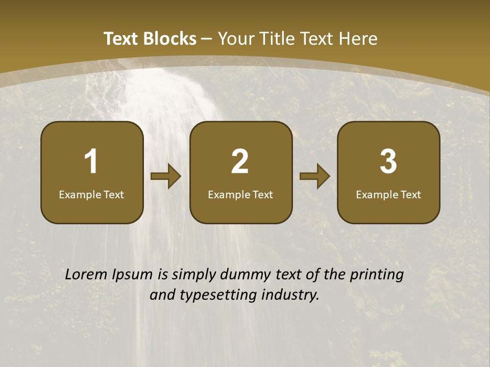 Landscape Scenic Lush PowerPoint Template