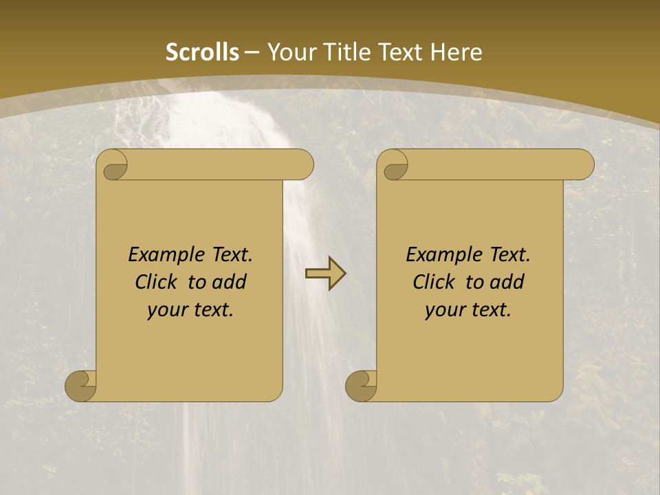 Landscape Scenic Lush PowerPoint Template