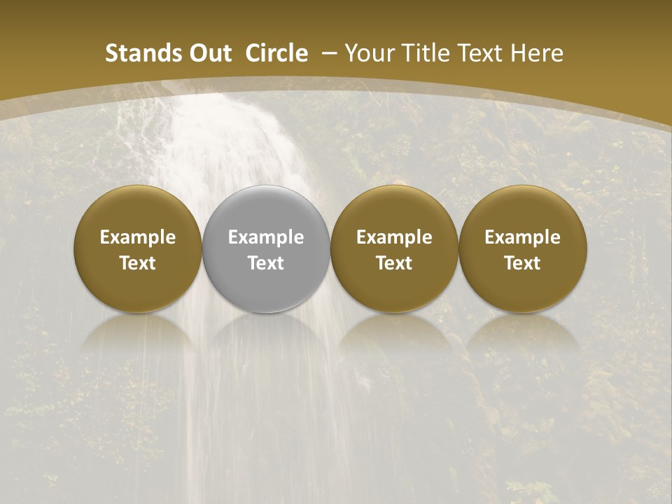 Landscape Scenic Lush PowerPoint Template