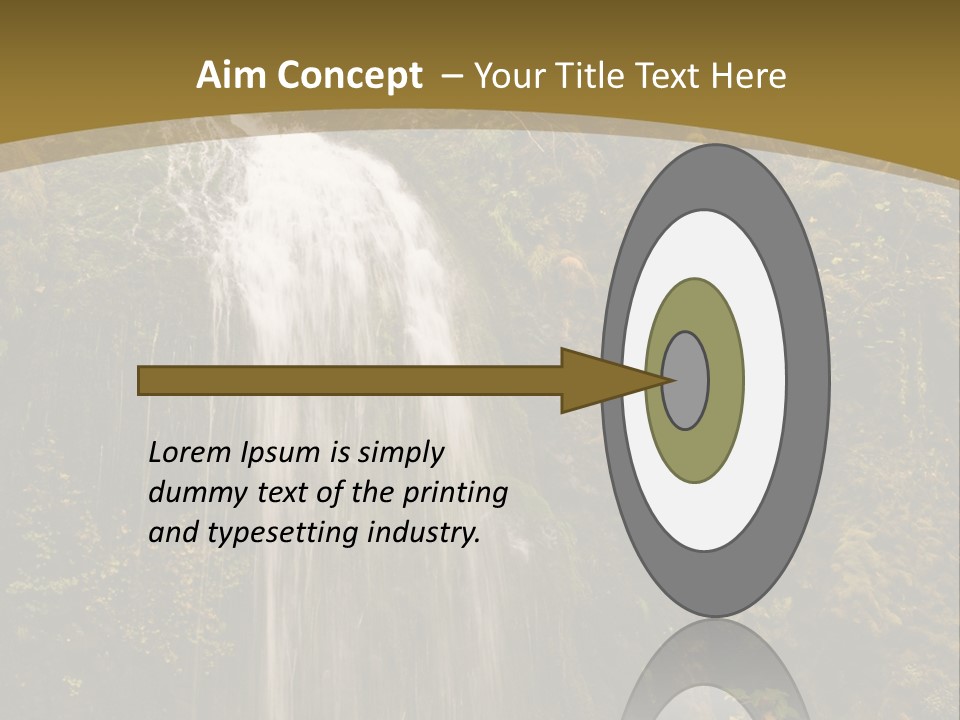 Landscape Scenic Lush PowerPoint Template