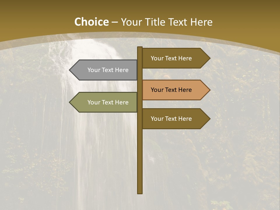 Landscape Scenic Lush PowerPoint Template
