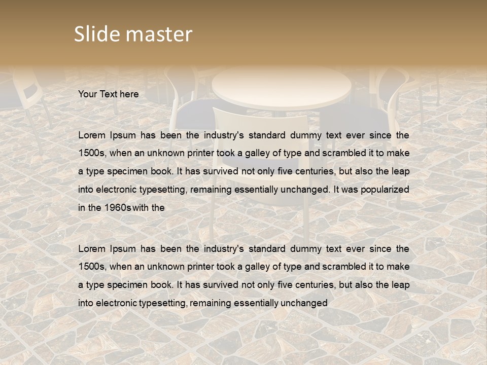 Brake Eat Rest PowerPoint Template