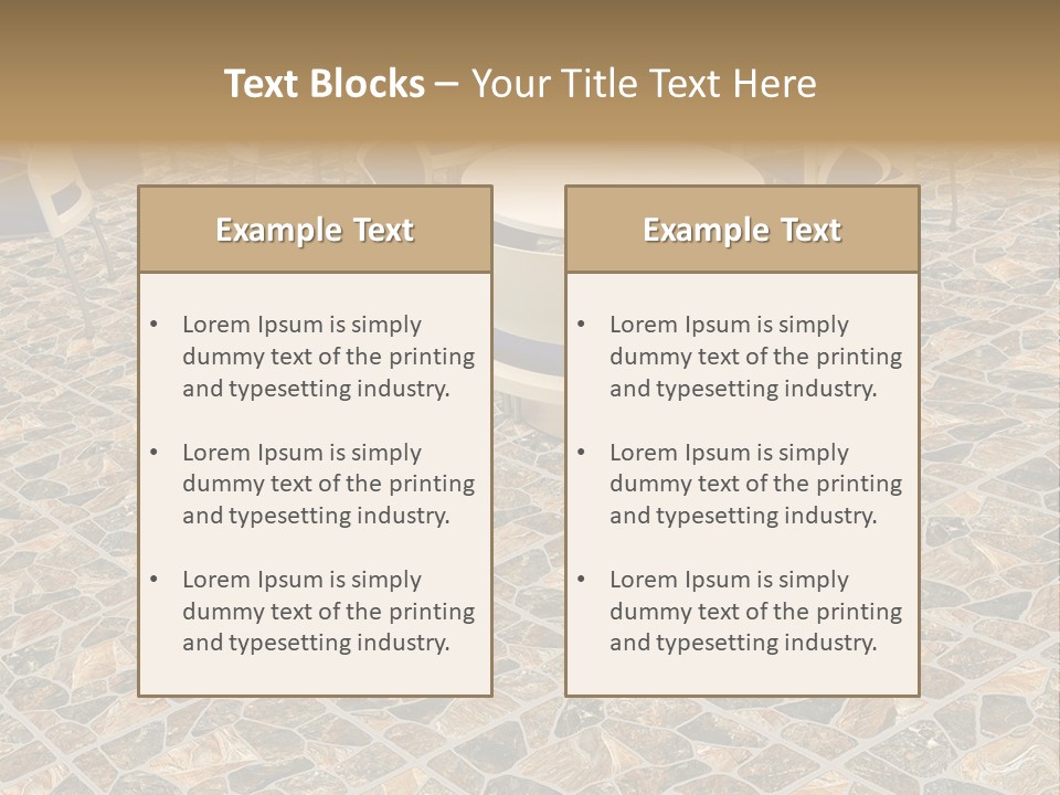 Brake Eat Rest PowerPoint Template