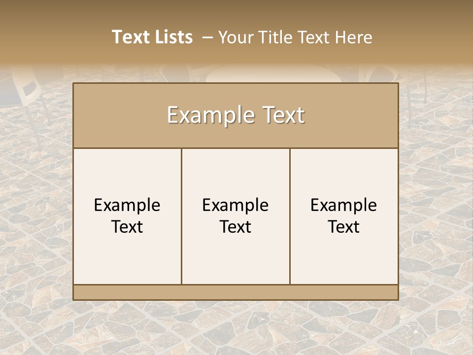 Brake Eat Rest PowerPoint Template