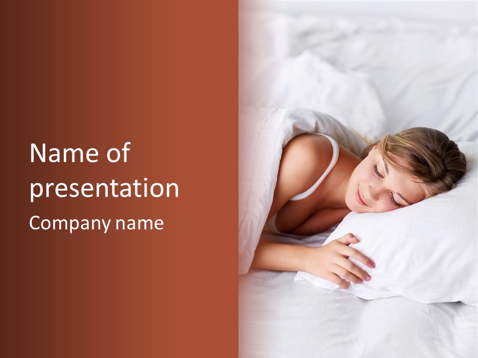 Morning Home Person PowerPoint Template