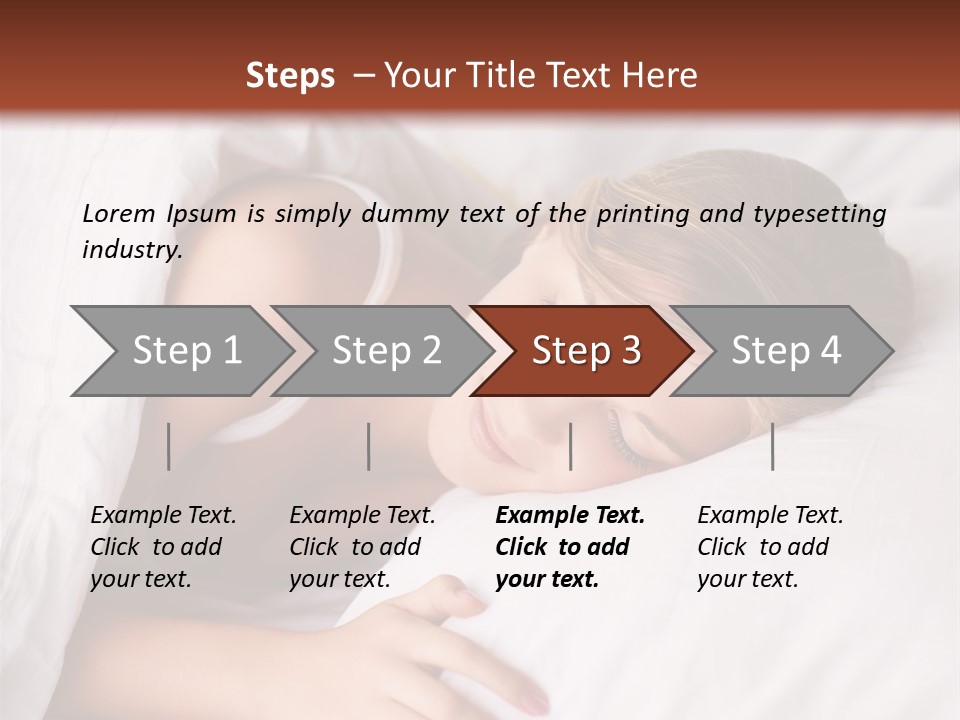 Morning Home Person PowerPoint Template