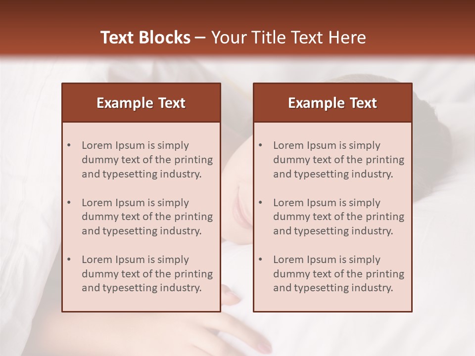 Morning Home Person PowerPoint Template