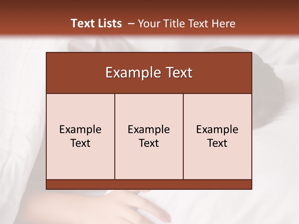Morning Home Person PowerPoint Template