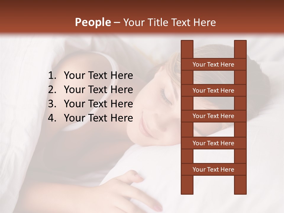 Morning Home Person PowerPoint Template