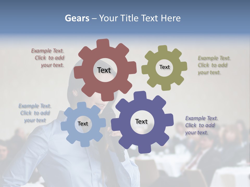 Lecturer Equipment Speaker PowerPoint Template