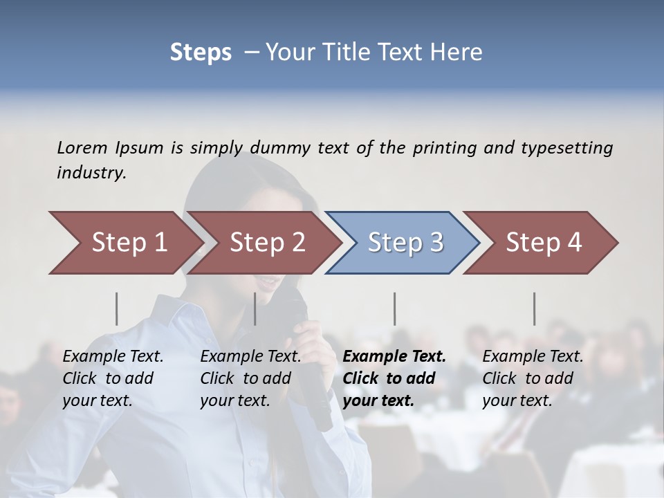 Lecturer Equipment Speaker PowerPoint Template