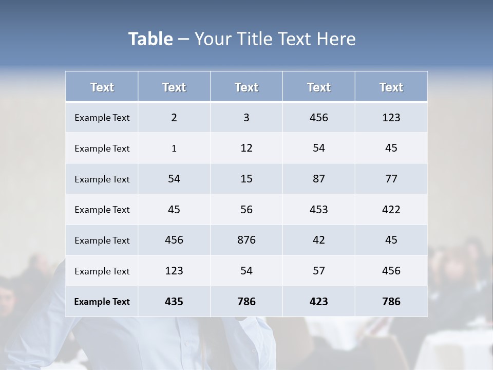 Lecturer Equipment Speaker PowerPoint Template