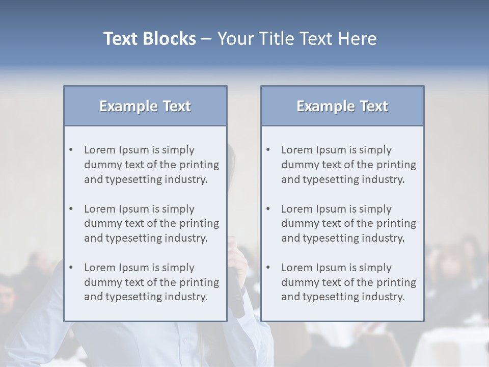 Lecturer Equipment Speaker PowerPoint Template