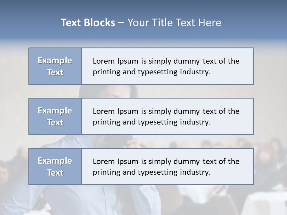 Lecturer Equipment Speaker PowerPoint Template