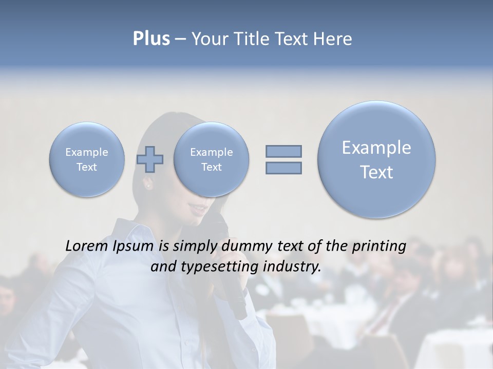 Lecturer Equipment Speaker PowerPoint Template