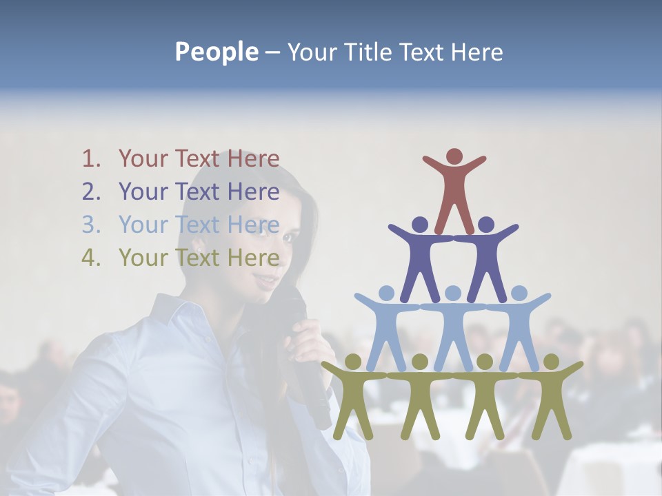 Lecturer Equipment Speaker PowerPoint Template