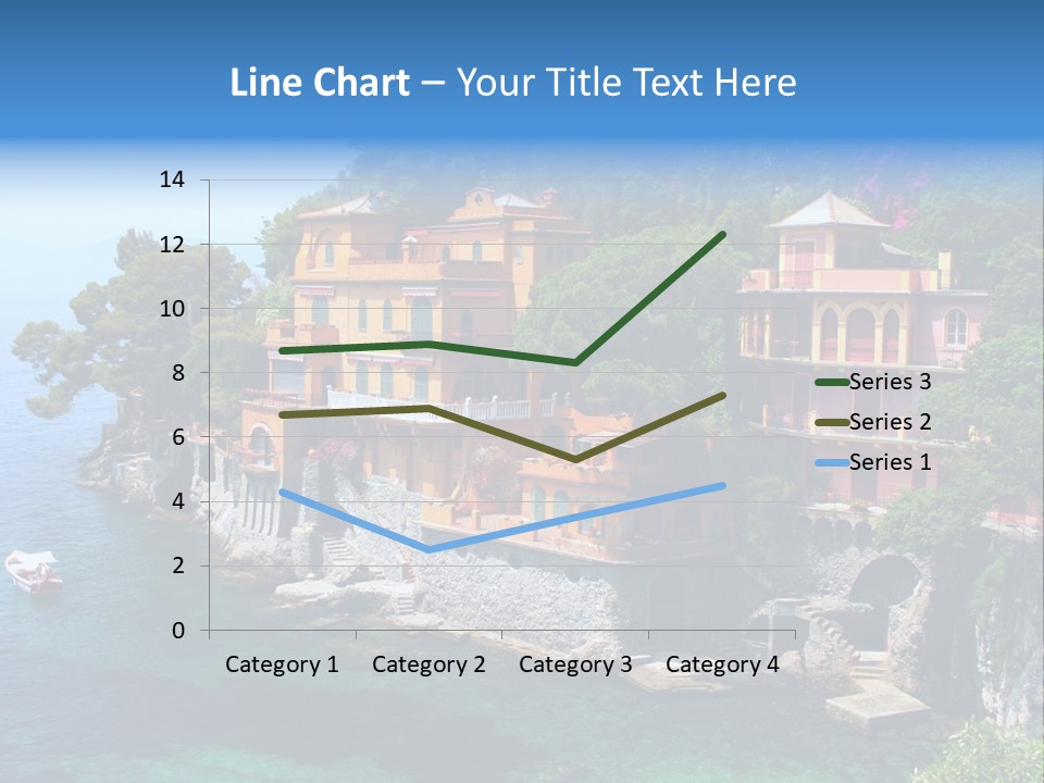 Vacation Beach House Tuscan Villa PowerPoint Template