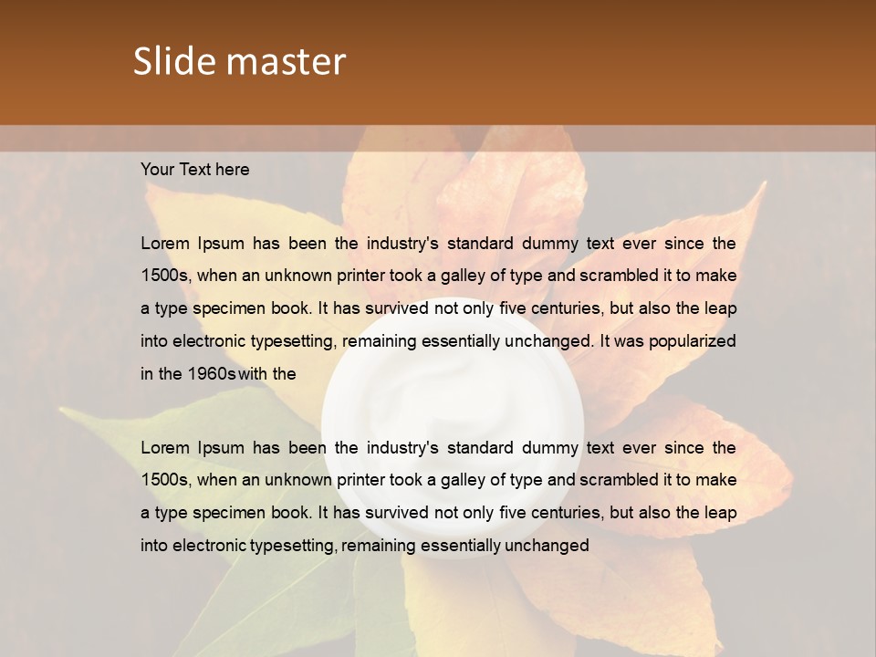 Mask Jar Spa PowerPoint Template