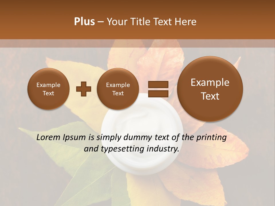 Mask Jar Spa PowerPoint Template