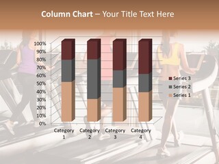 Female Person Group PowerPoint Template