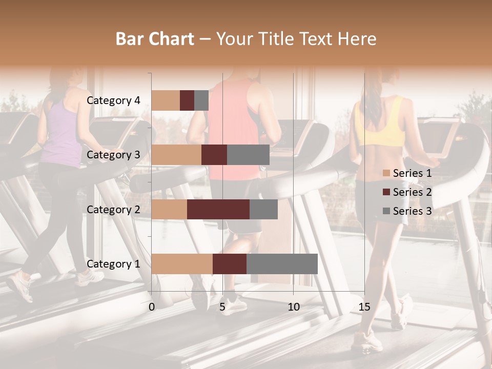 Female Person Group PowerPoint Template