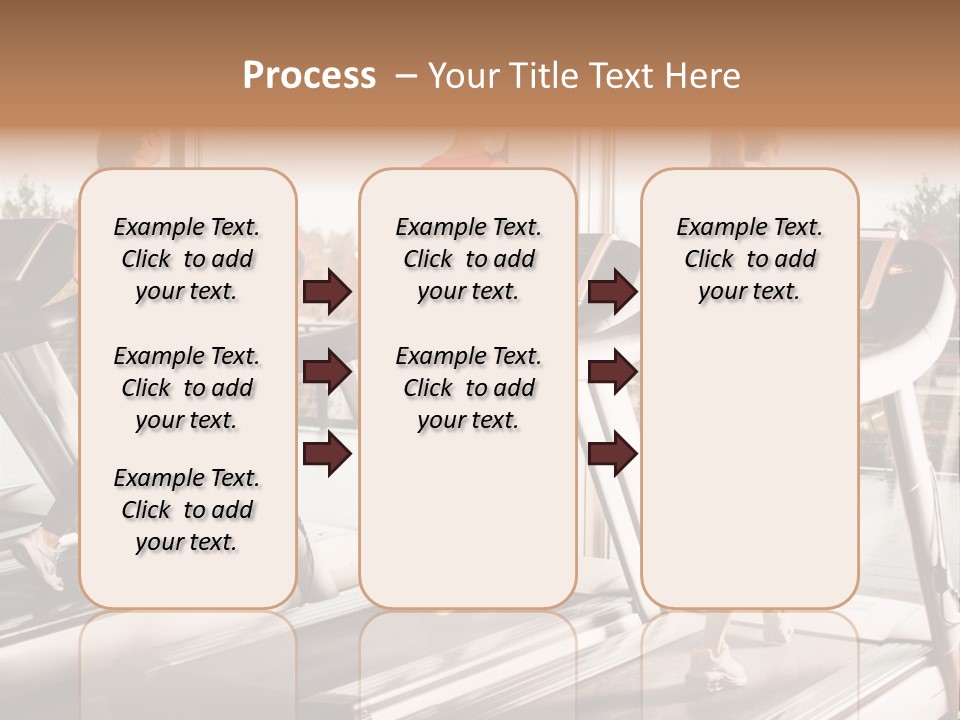 Female Person Group PowerPoint Template