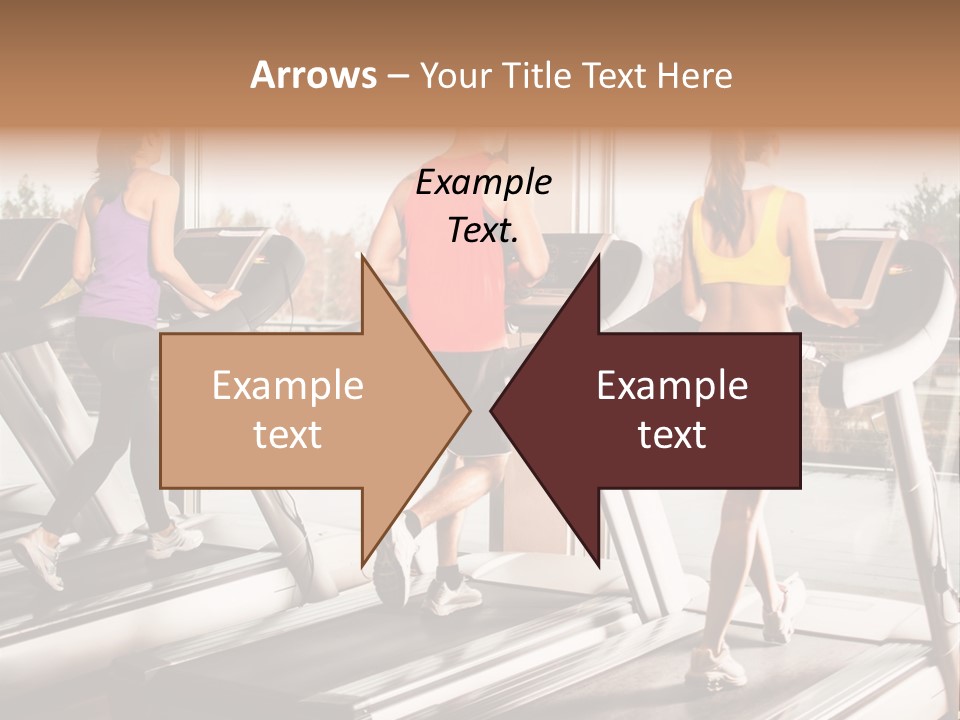 Female Person Group PowerPoint Template