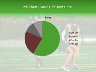 Competition Action Lacrosse Game PowerPoint Template