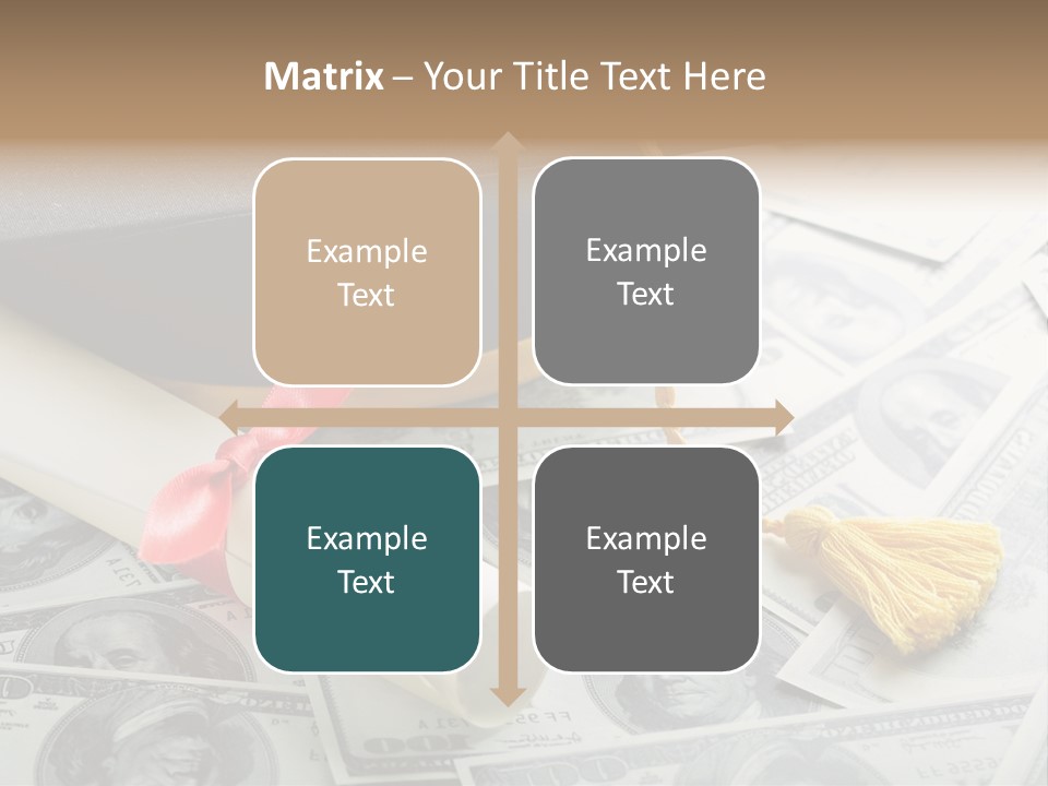 Savings Occupation Dreams PowerPoint Template