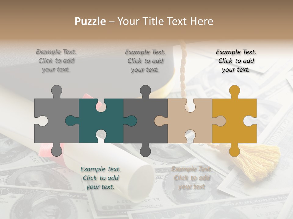 Savings Occupation Dreams PowerPoint Template