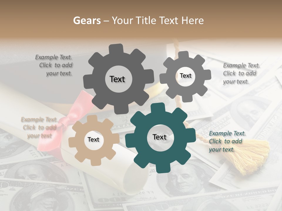 Savings Occupation Dreams PowerPoint Template