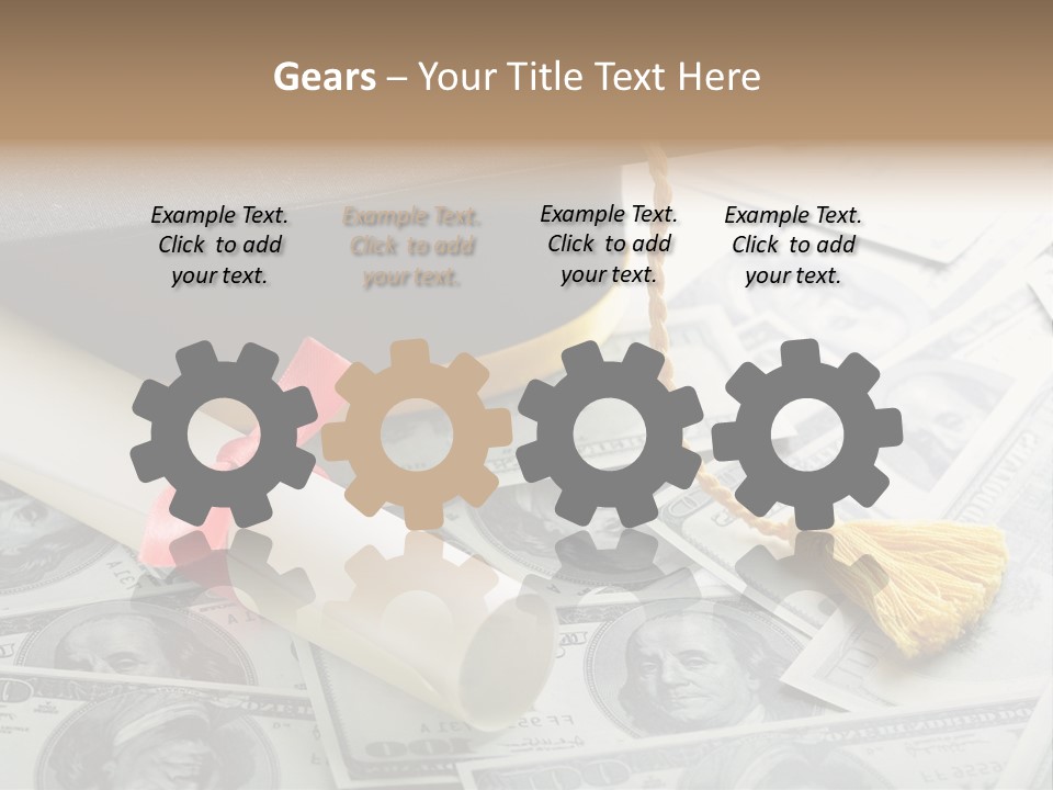 Savings Occupation Dreams PowerPoint Template