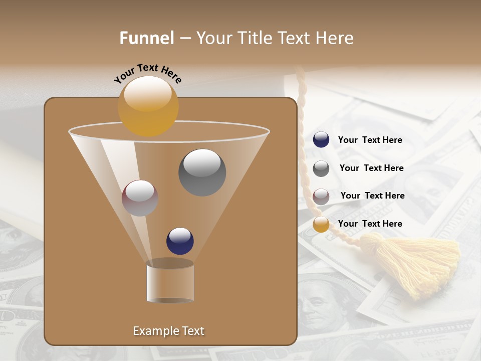 Savings Occupation Dreams PowerPoint Template