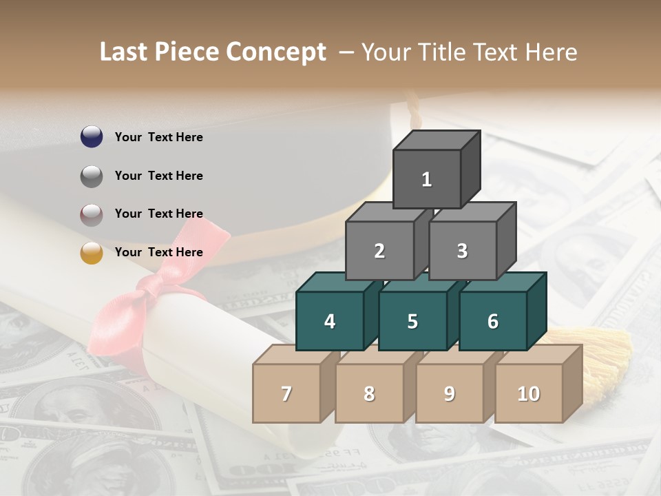 Savings Occupation Dreams PowerPoint Template