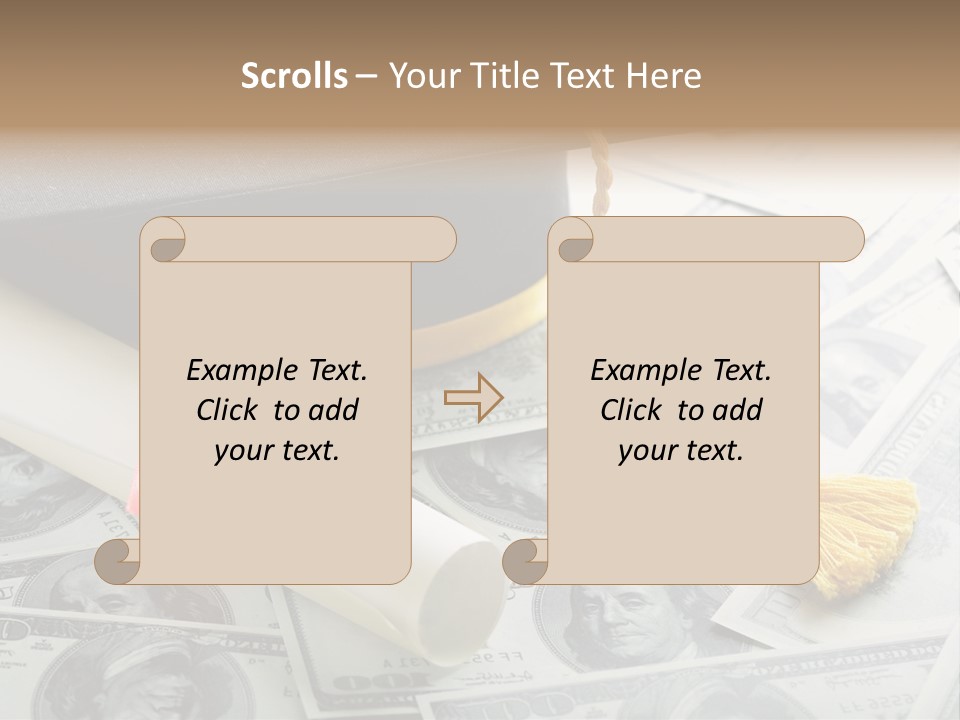 Savings Occupation Dreams PowerPoint Template