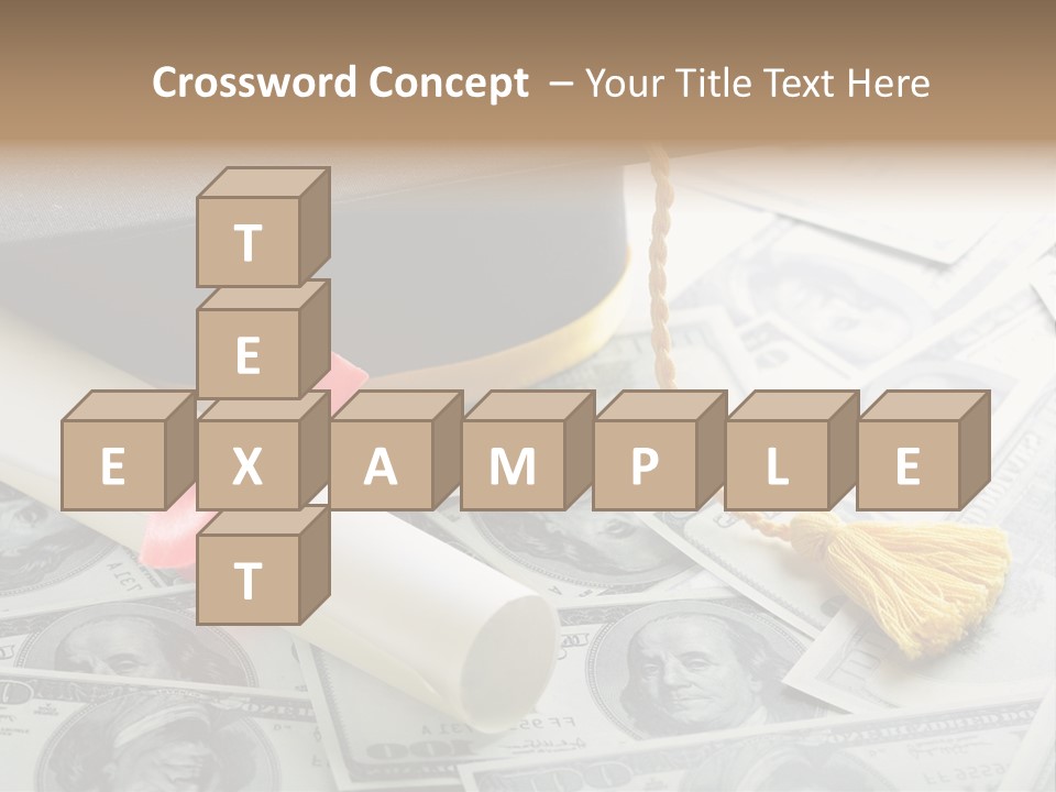 Savings Occupation Dreams PowerPoint Template