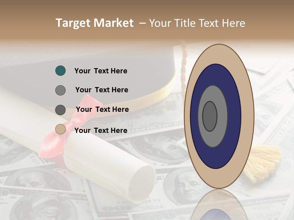 Savings Occupation Dreams PowerPoint Template