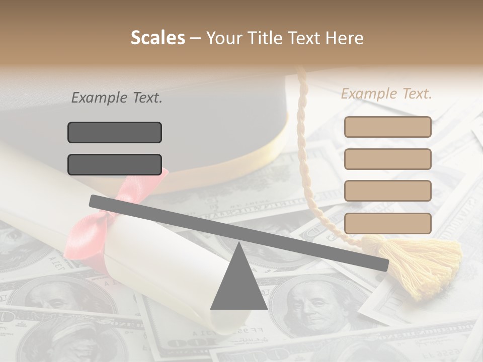 Savings Occupation Dreams PowerPoint Template