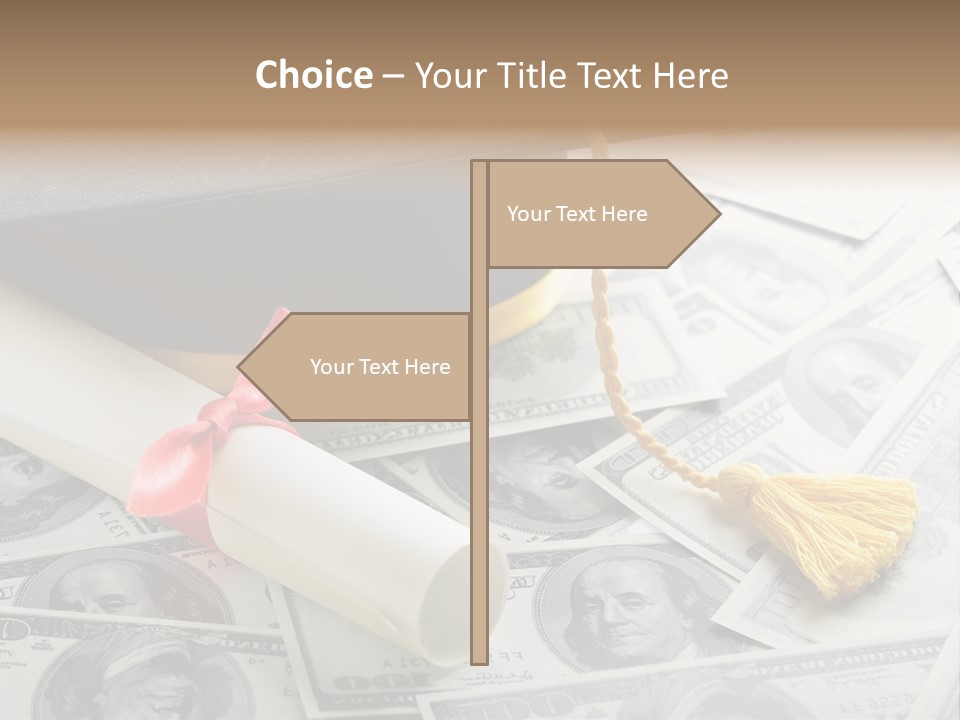 Savings Occupation Dreams PowerPoint Template