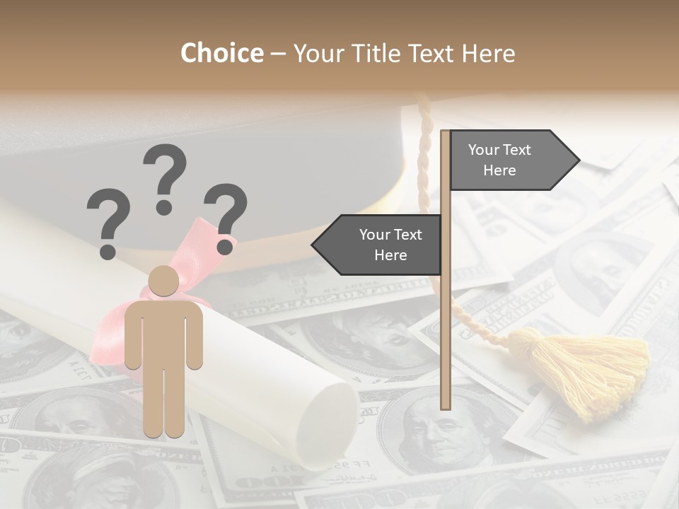 Savings Occupation Dreams PowerPoint Template