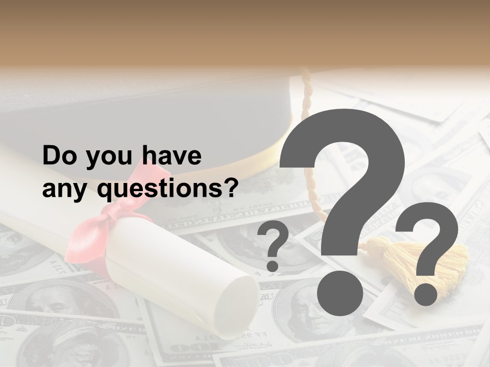 Savings Occupation Dreams PowerPoint Template