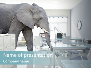 Problem Idiom Workplace PowerPoint Template