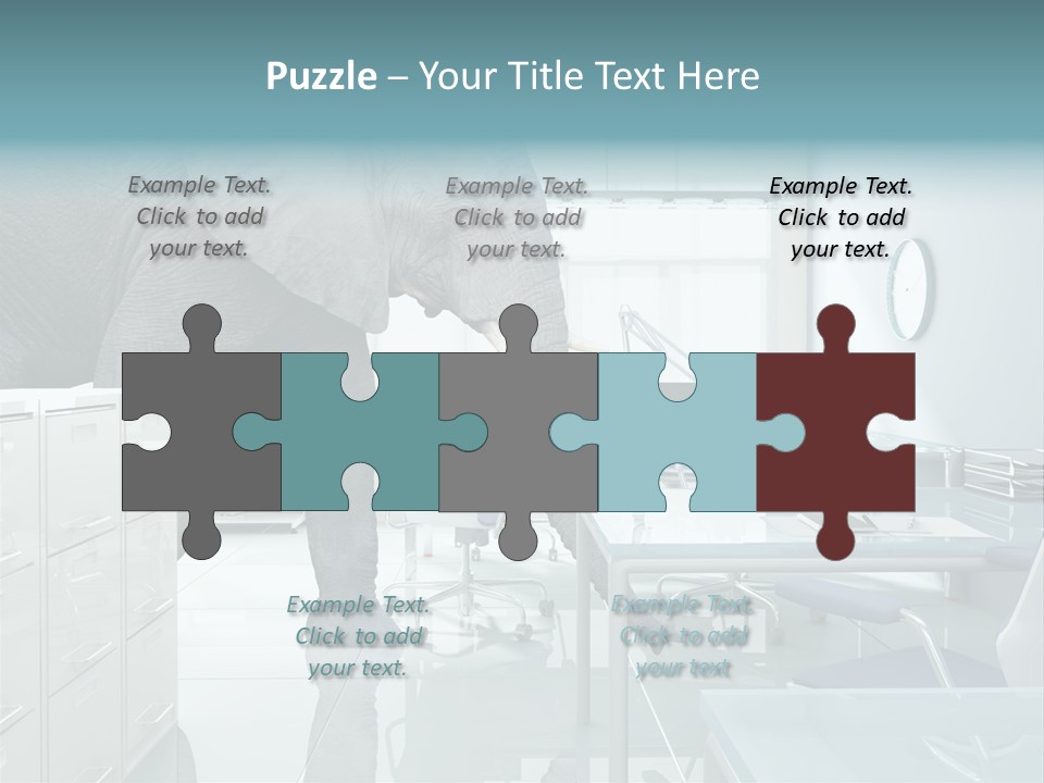 Problem Idiom Workplace PowerPoint Template